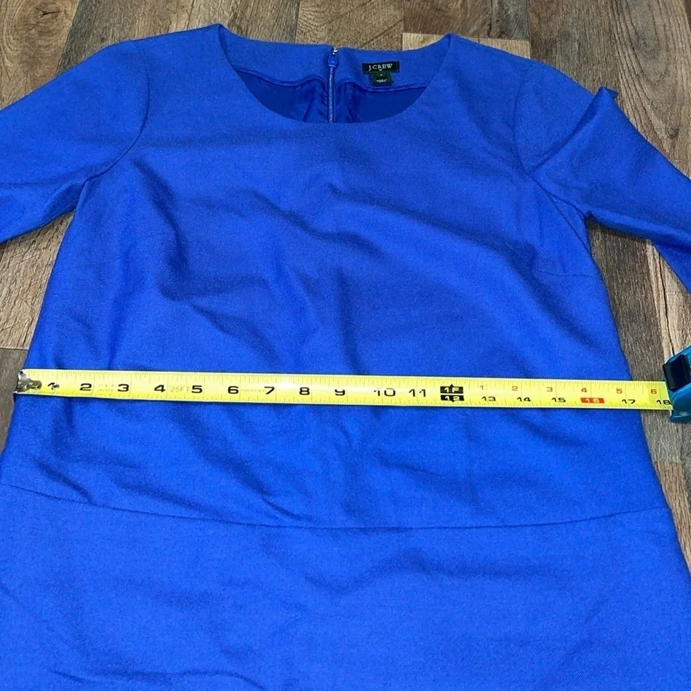 J Crew Wool Blend Mini Dress.  Fully‎ lined.  Size 0